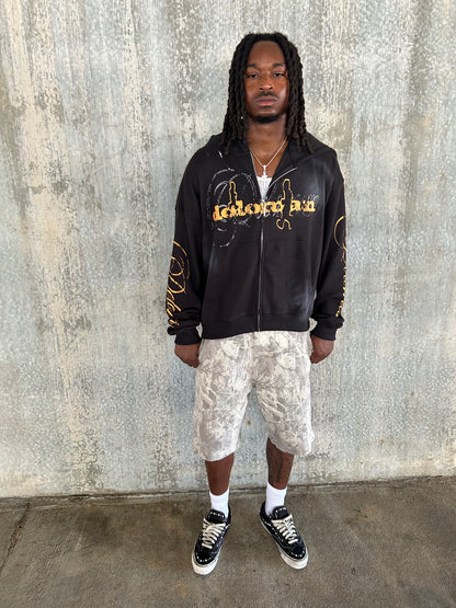 Doloman Waffle Zip-Up